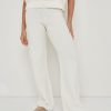 Clothing Pretty Lavish | Quinn Crochet Knit Bottoms White