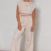 Clothing Pretty Lavish | Tatum Wide Leg Trousers