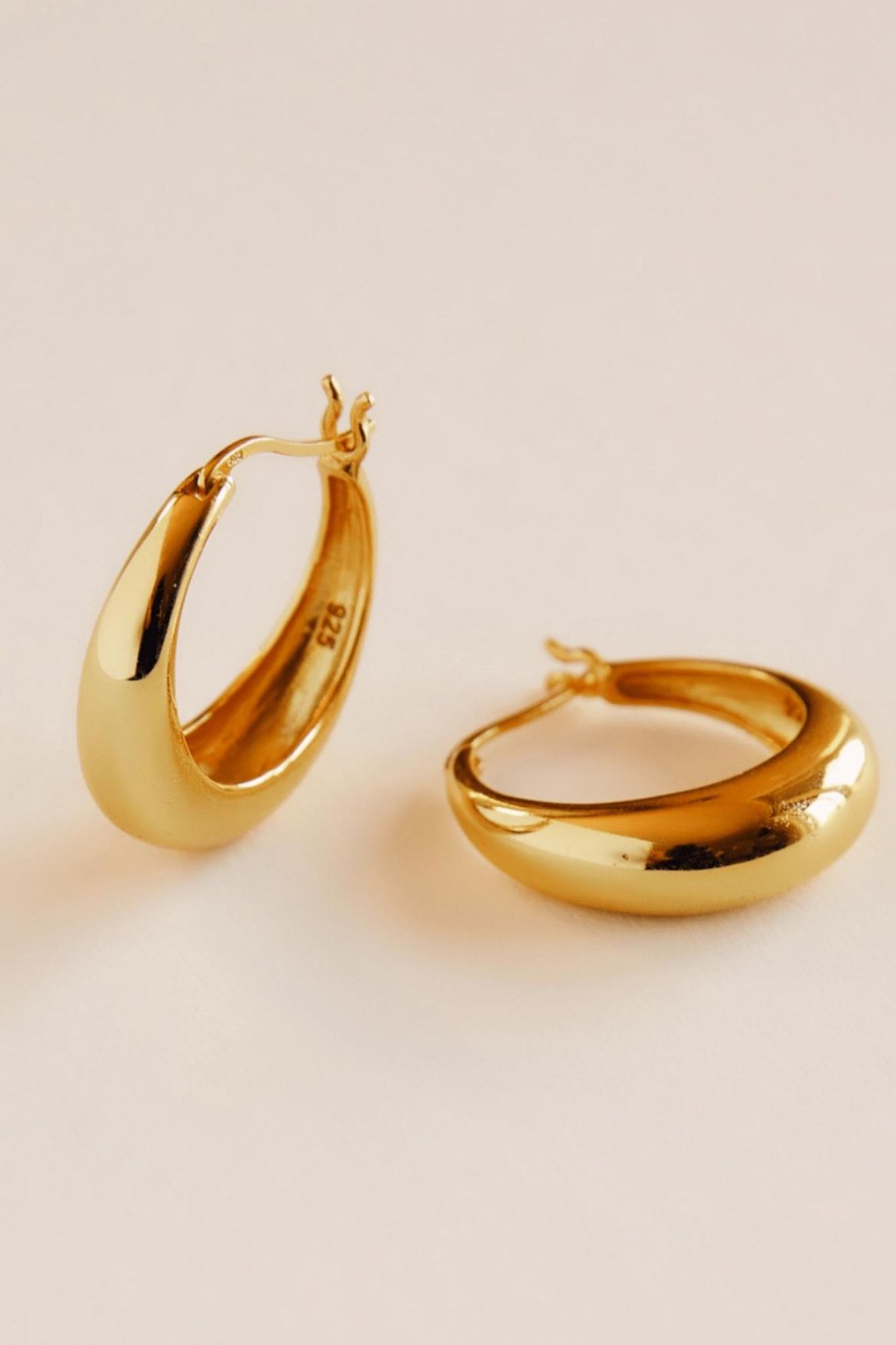 Jewellery Pretty Lavish | Eloma Boat Shaped Earrings