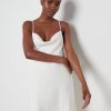 Clothing Pretty Lavish | Keisha Backless Cowl Neck Dress White