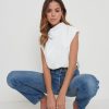 Clothing Pretty Lavish | Farrah Blouse White