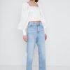 Clothing Pretty Lavish | Ruth Balloon Sleeve Blouse White