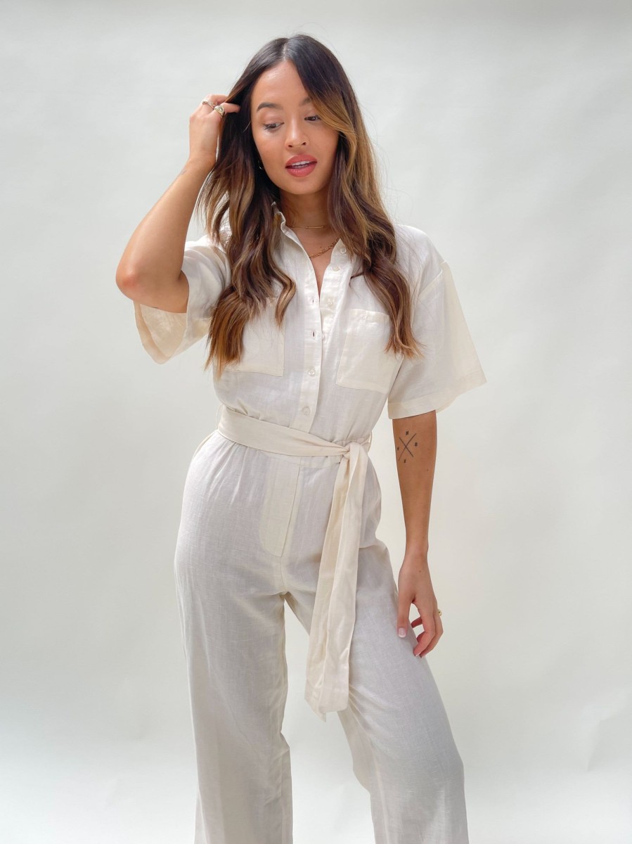 Clothing Pretty Lavish | Mitch Boxy Jumpsuit