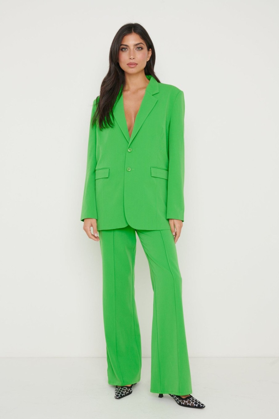 Clothing Pretty Lavish | Dylan Dad Blazer Green