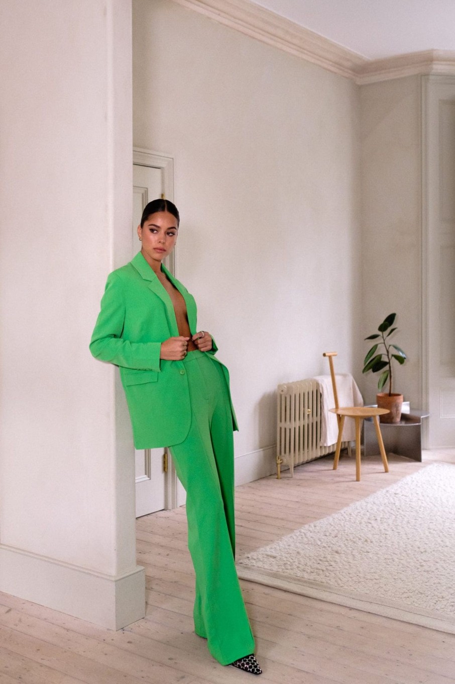 Clothing Pretty Lavish | Dylan Dad Blazer Green