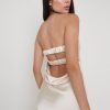 Clothing Pretty Lavish | Heather Bandeau Dress Cream