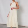 Clothing Pretty Lavish | Fallon High Neck Midi Dress