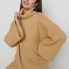 Clothing Pretty Lavish | Lina Ribbed Jumper Camel