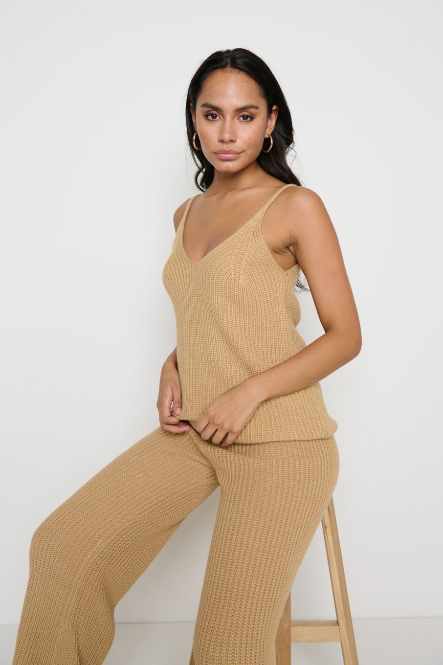 Clothing Pretty Lavish | Renee Knitted Top