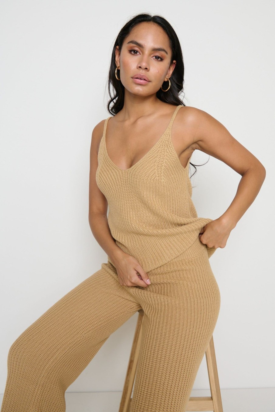 Clothing Pretty Lavish | Renee Knitted Top