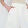 Clothing Pretty Lavish | Jordan A-Line Shorts Cream