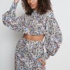 Clothing Pretty Lavish | Riya Cropped Blouse