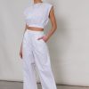 Clothing Pretty Lavish | Tatum Wide Leg Trousers