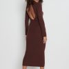 Clothing Pretty Lavish | Lia Backless Knit Dress