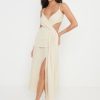 Clothing Pretty Lavish | Julian Drape Midaxi Dress White