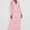 Clothing Pretty Lavish | Ashton Maxi Dress Pink Floral