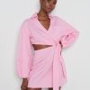 Clothing Pretty Lavish | Lottie Cut Out Mini Dress Pink