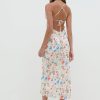 Clothing Pretty Lavish | Gia Tie Midaxi Dress Dainty Floral