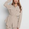 Clothing Pretty Lavish | Rae Belted Shacket